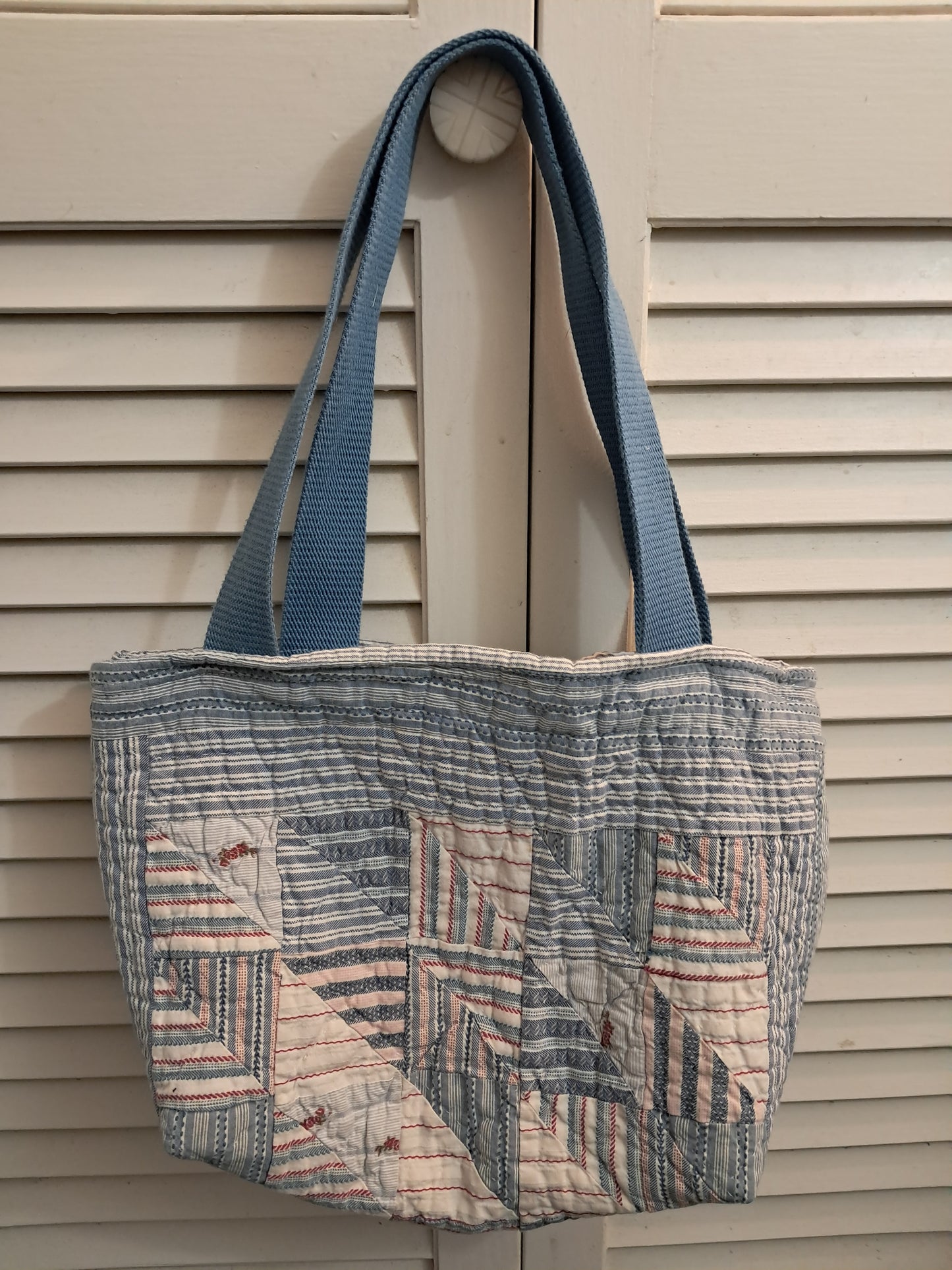 Light Blue Market Tote